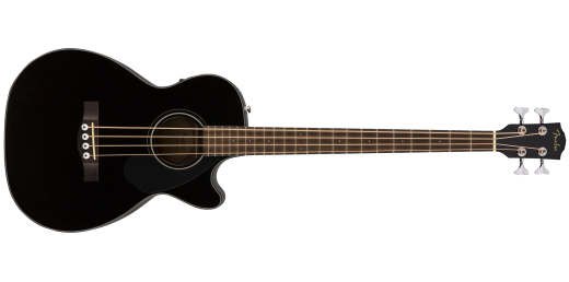 CB-60SCE Acoustic Bass Guitar w/ Laurel Fingerboard - Black