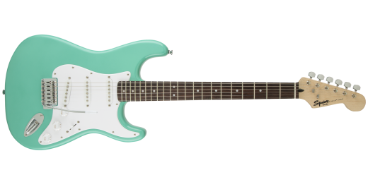 Squier Bullet Strat With Tremolo, Laurel Fingerboard - Sea Foam Green