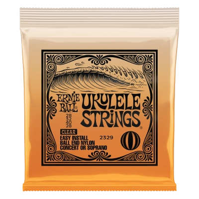 Ernie Ball - Concert/Soprano Ukulele Strings - Clear