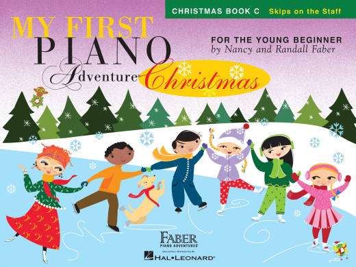 My First Piano Adventure Christmas - Book C Skips on the Staff - Faber - Piano - Book