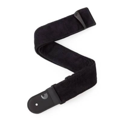 DAddario - Corduroy Woven Guitar Strap - Black