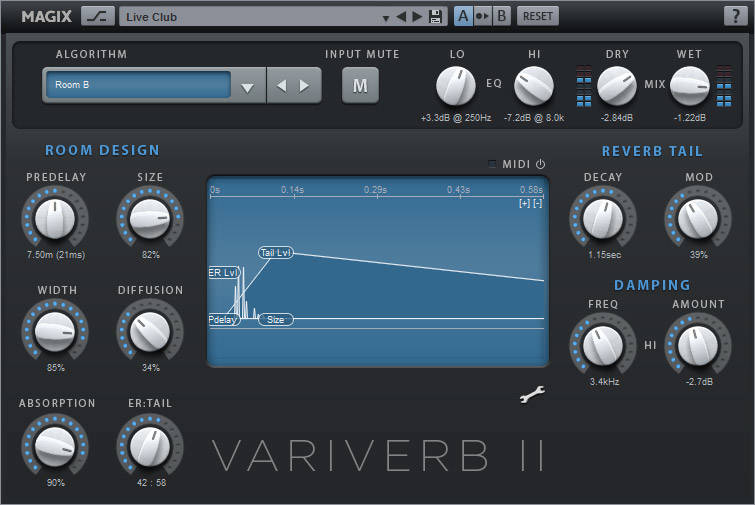 VariVerb II for PC/MAC - Download
