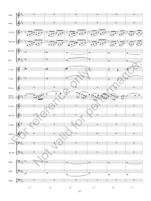 Meditation from \'\'Thais\'\' - Massenet/Glover - Solo Flute/Concert Band - Gr. 3