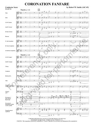 Coronation Fanfare - Smith - Concert Band - Gr. 1.5