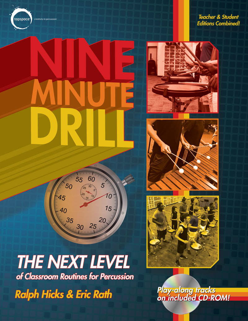 Nine Minute Drill: The NEXT LEVEL of Classroom Routines for Percussion - Rath/Hicks - Book/CD-ROM