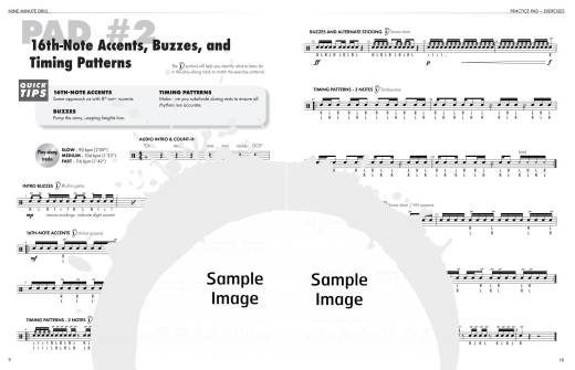 Nine Minute Drill: The NEXT LEVEL of Classroom Routines for Percussion - Rath/Hicks - Book/CD-ROM