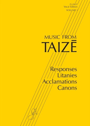 Music from Taize - Volume 1: Responses, Litanies, Acclamations, Canons - Berthier - Spiral Edition Book