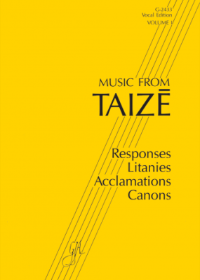 GIA Publications - Music from Taize - Volume 1: Responses, Litanies, Acclamations, Canons - Berthier - Spiral Edition Book