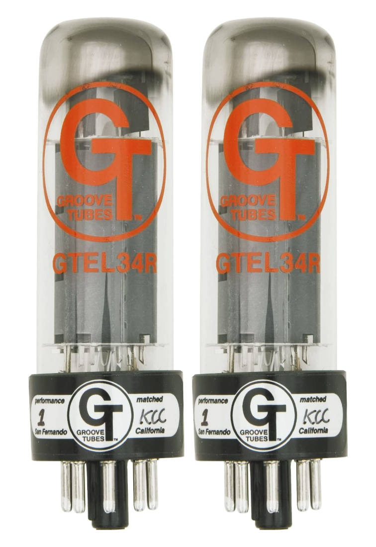 GT-EL34-R Medium Output Duet Tubes