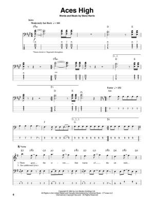 Iron Maiden: Bass Play-Along Volume 57 - Bass Guitar TAB - Book/Audio Online