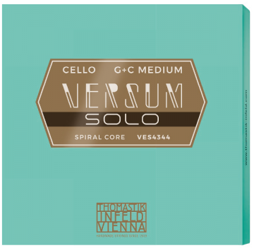 Versum Solo Cello Strings 4/4 - G & C Twin Set