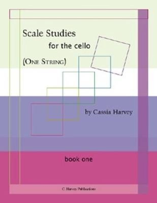 C. Harvey Publications - Scale Studies for the Cello (One String), Book One - Harvey - Cello - Book