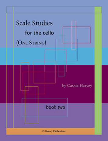 Scale Studies for the Cello (One String), Book Two - Harvey - Cello - Book