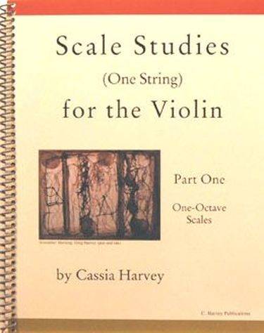 Scale Studies (One String) for the Violin, Part One - Harvey - Violin - Book