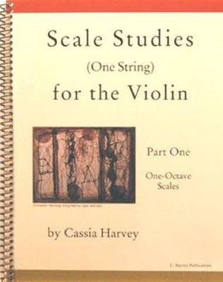 Scale Studies (One String) for the Violin, Part One - Harvey - Violin - Book