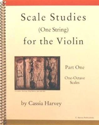 C. Harvey Publications - Scale Studies (One String) for the Violin, Part One - Harvey - Violin - Book