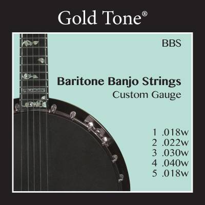 Custom Gauge Baritone Banjo Strings