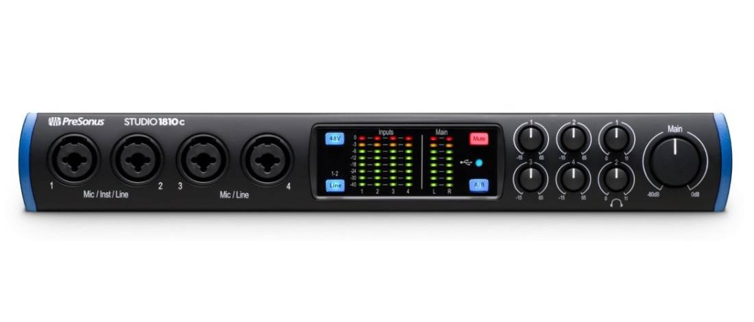 Studio 1810c 18-in/8-out 192kHz USB-C Audio Interface