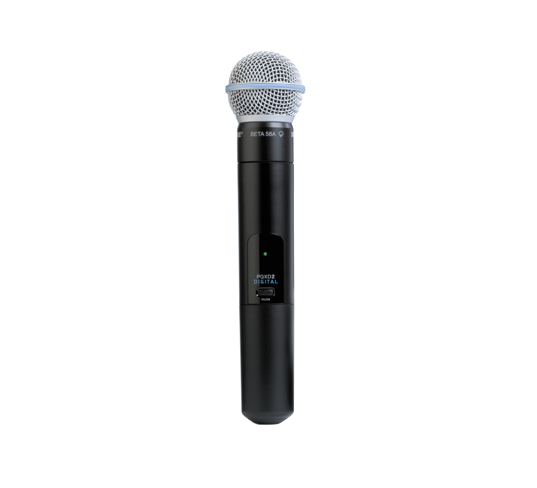 Shure PGXD24/BETA58A Digital Wireless Handheld Beta58A Microphone