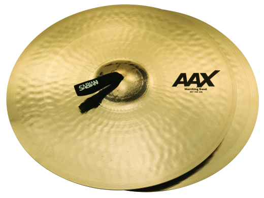 AAX 20\'\' Marching Band Cymbals - Brilliant