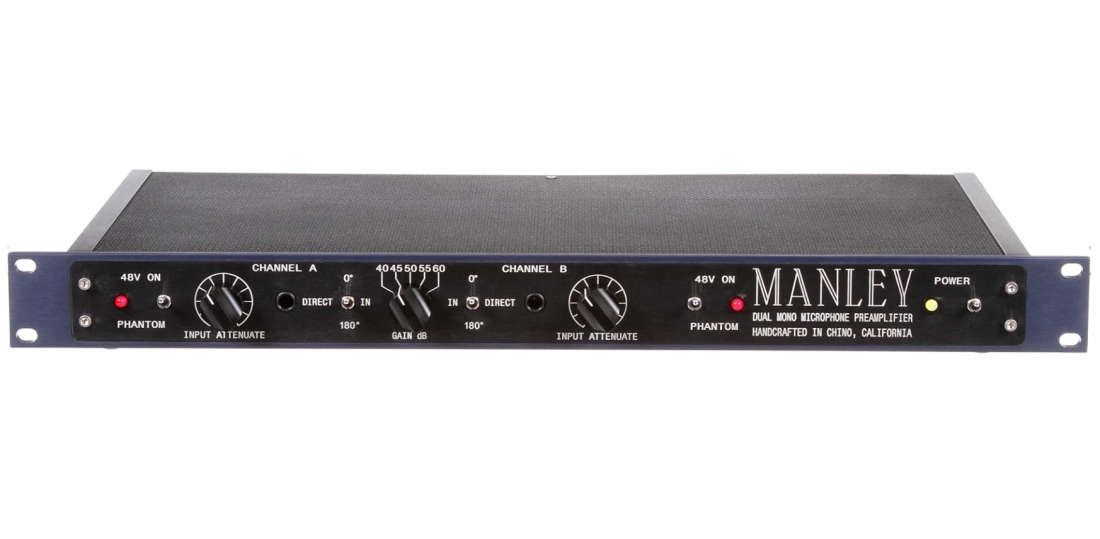 Dual Mono Microphone Preamplifier