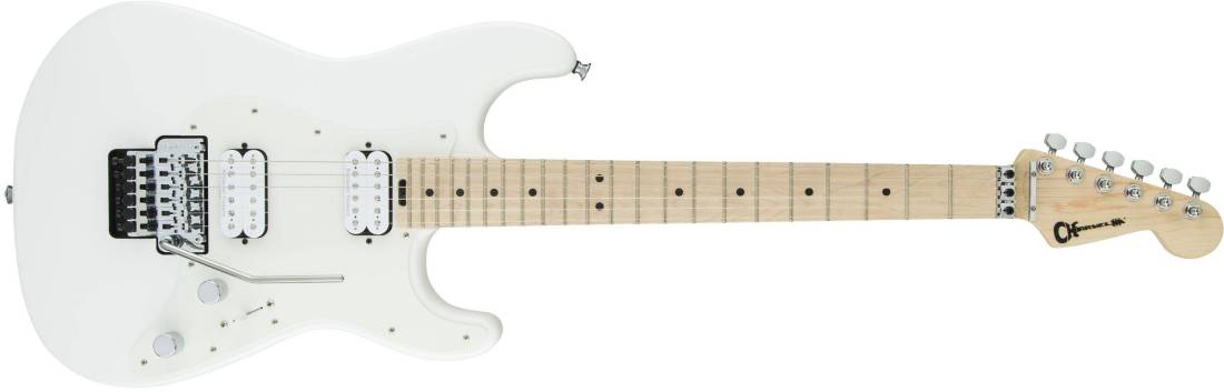 Pro-Mod So-Cal Style 1 HH FR M, Maple Fingerboard - Snow White