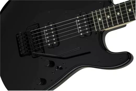 Pro-Mod So-Cal Style 1 HH FR E, Ebony Fingerboard - Gloss Black