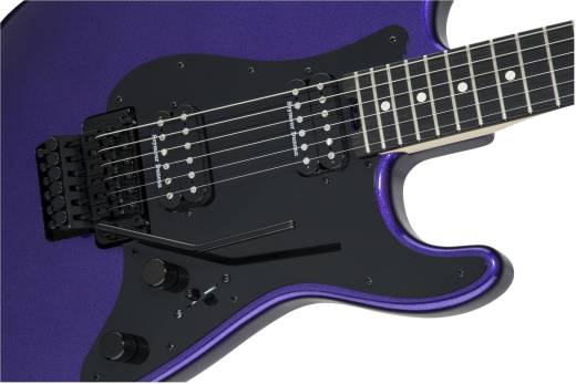Pro-Mod So-Cal Style 1 HH FR E, Ebony Fingerboard - Deep Purple Metallic