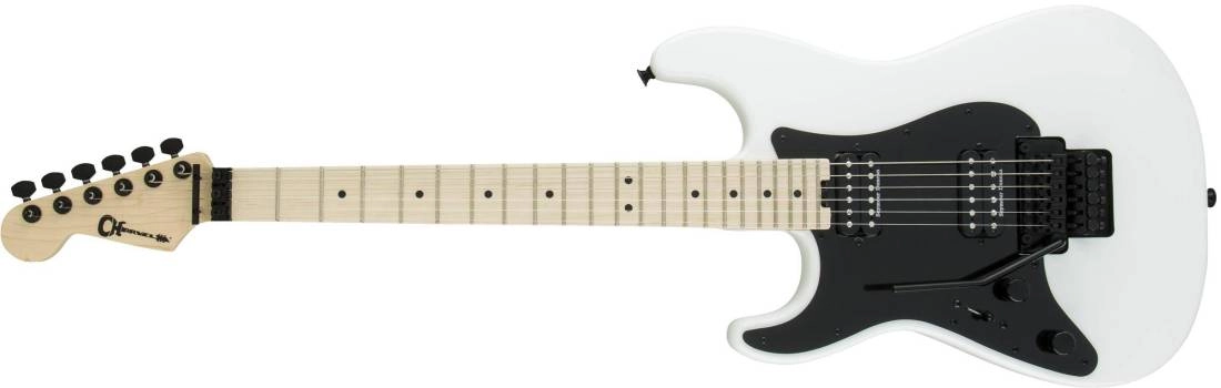 Pro-Mod So-Cal Style 1 HH FR M LH, Maple Fingerboard - Snow White