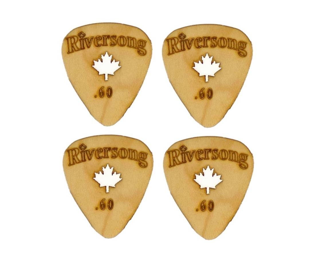 Riversong Original Guitar Picks (4 Pack) 0.6 Long & McQuade