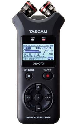 Tascam - DR-07X Stereo Handheld Digital Audio Recorder w/USB Audio Interface