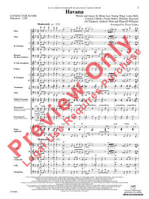 Havana - Lopez - Full Orchestra - Gr. 2.5