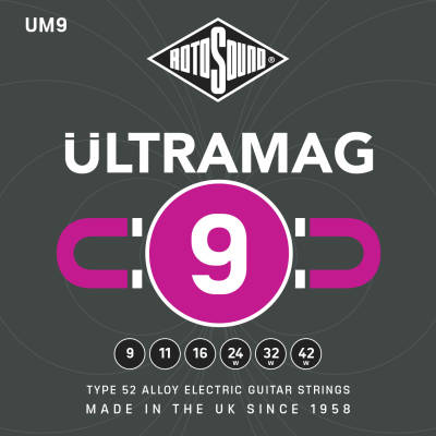 Ultramag Type 52 Alloy Electric Strings  (9-42)