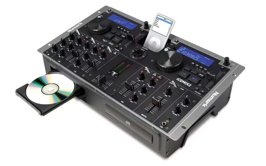 iCDMIX 2 - Dual CD Player/Mixer/iPod Combo