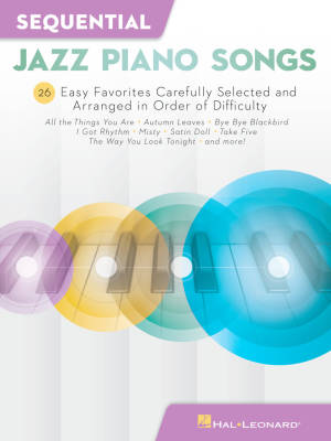 Sequential Jazz Piano Songs - Easy Piano - Book
