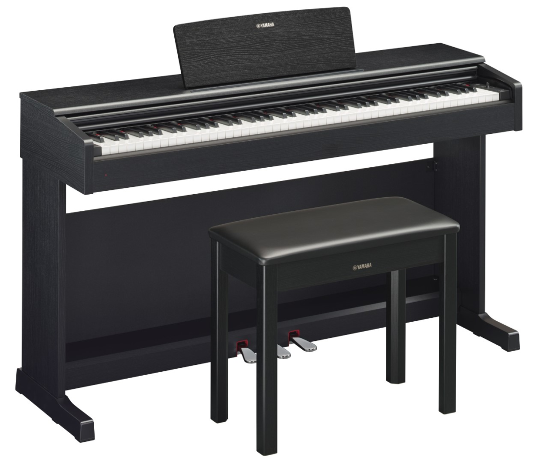 Arius YDP-144 Digital Piano w/ GHS Keyboard - Black