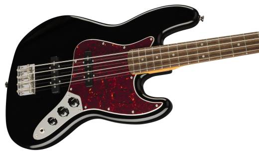 Squier Classic Vibe '60s Jazz Bass, Laurel Fingerboard - Black