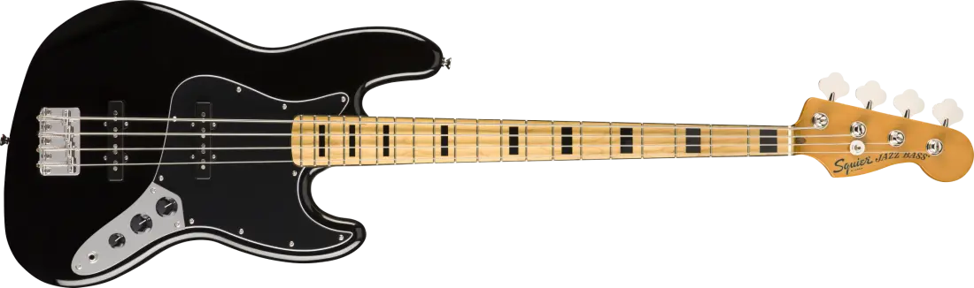 Classic Vibe \'70s Jazz Bass, Maple Fingerboard - Black