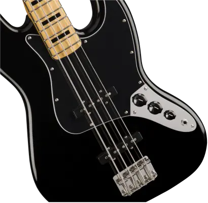 Classic Vibe \'70s Jazz Bass, Maple Fingerboard - Black