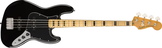 Squier - Classic Vibe 70s Jazz Bass, Maple Fingerboard - Black