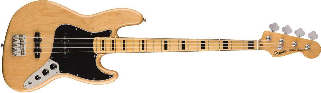 Fender Musical Instruments - Classic Vibe '70s Jazz Bass, Maple Fingerboard  - Natural