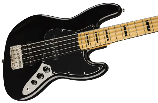 Classic Vibe \'70s Jazz Bass V, Maple Fingerboard - Black