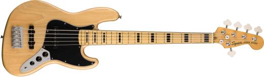 Squier - Classic Vibe 70s Jazz Bass V, Maple Fingerboard - Natural