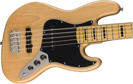 Classic Vibe \'70s Jazz Bass V, Maple Fingerboard - Natural