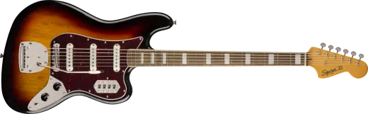 Squier - Classic Vibe Bass VI, Laurel Fingerboard - 3-Tone Sunburst