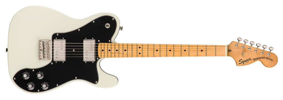 Classic Vibe \'70s Telecaster Deluxe, Maple Fingerboard - Olympic White