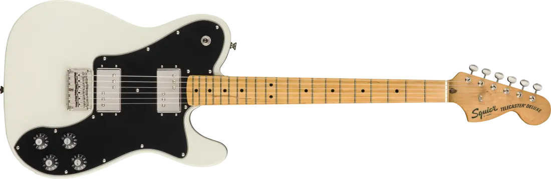 Classic Vibe \'70s Telecaster Deluxe, Maple Fingerboard - Olympic White