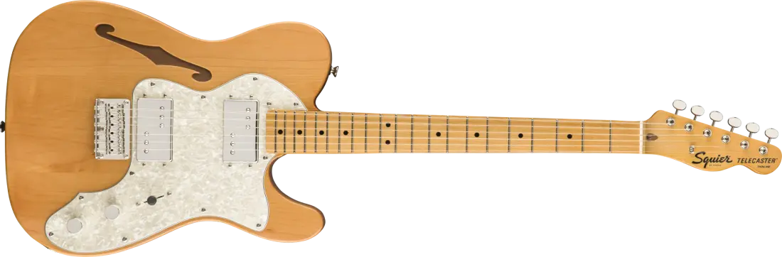 Classic Vibe \'70s Telecaster Thinline, Maple Fingerboard - Natural