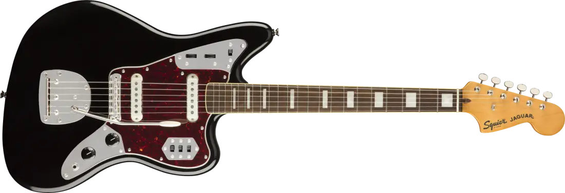 Classic Vibe \'70s Jaguar�, Laurel Fingerboard - Black