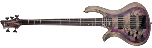 Schecter - Riot 5 Bass - Satin Aurora Burst - Left Handed